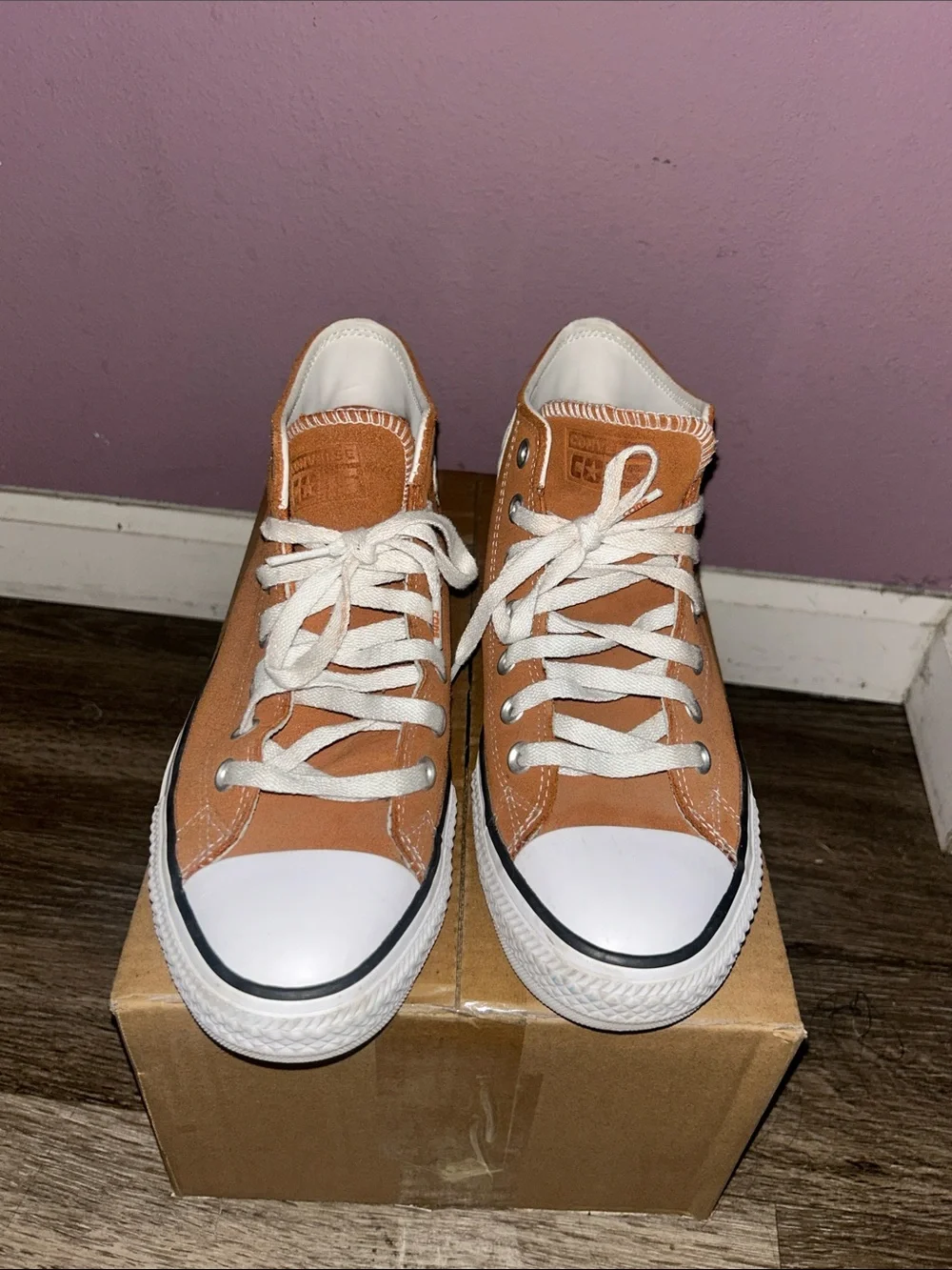 Converse Sneakers—Burnt Orange
